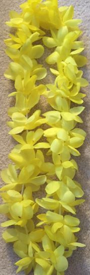 SPIRIT LEI YELLOW 6CT