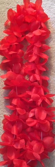 SPIRIT LEI RED 6CT