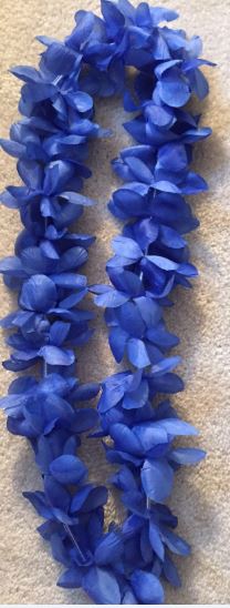 SPIRIT LEI BLUE 6CT