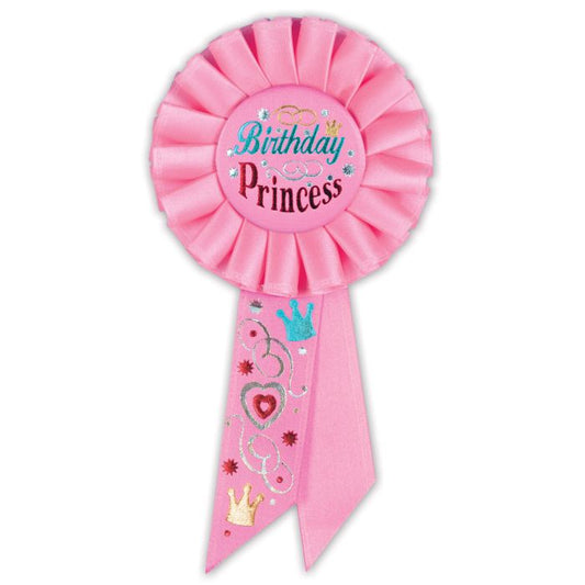 BIRTHDAY PRINCESS ROSETTE