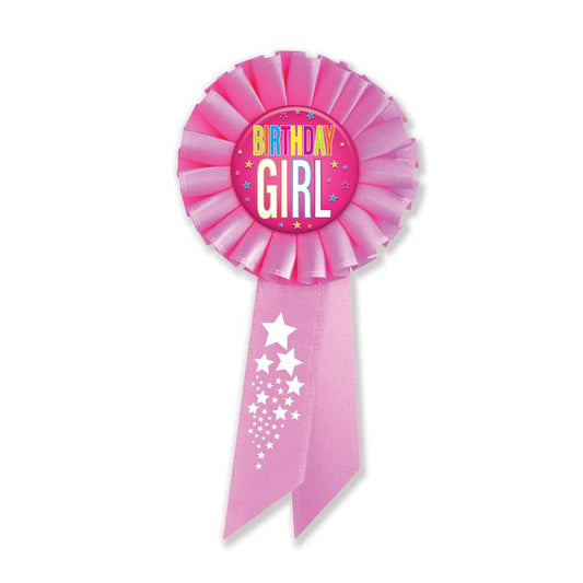 PINK BDAY GIRL RIBBON