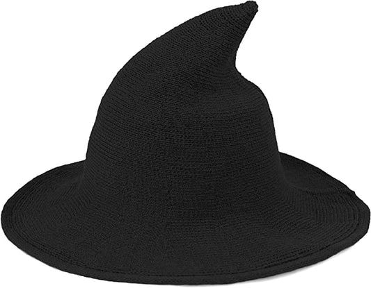 SALEM WITCH HAT KNIT BLACK