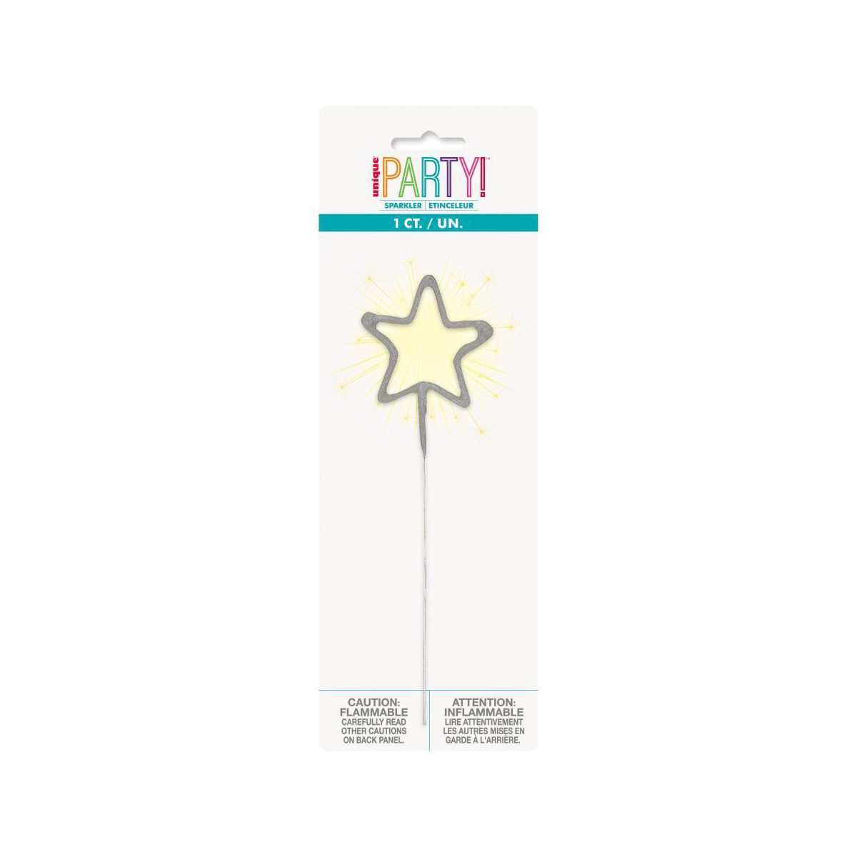 STAR 7 IN SPARKLER CANDLE