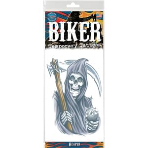 BIKER REAPER TATTOO