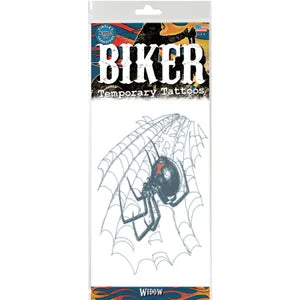 BIKER WIDOW TATTOO