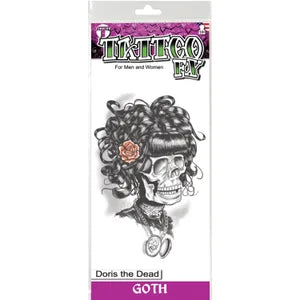 DORIS THE DEAD GOTH TATTOO