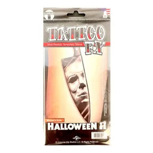 MICHEAL MYERS KNIFE HLW TATTOO