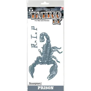 PRISON SCORPION TATTOO