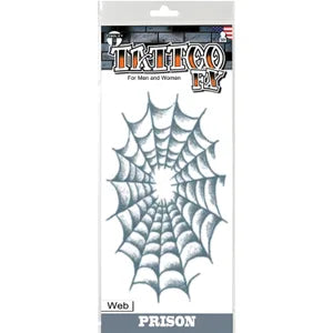 PRISON WEB TATTOO