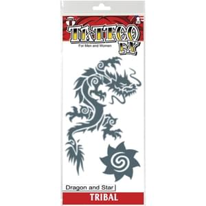 TRIBAL DRAGON TATTOO