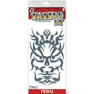 FACE TRIBAL TATTOO