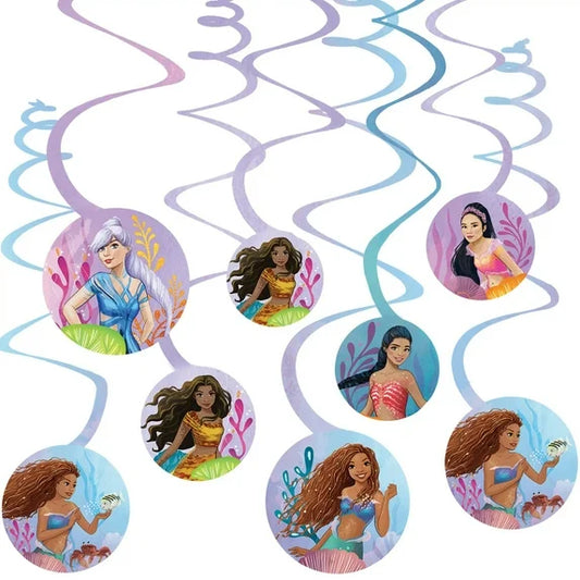 LITTLE MERMAID LA SWIRL DECOR