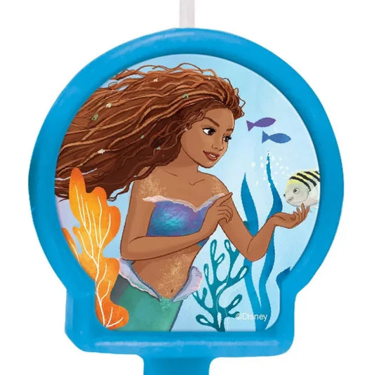 LITTLE MERMAID LA BDAY CANDLE
