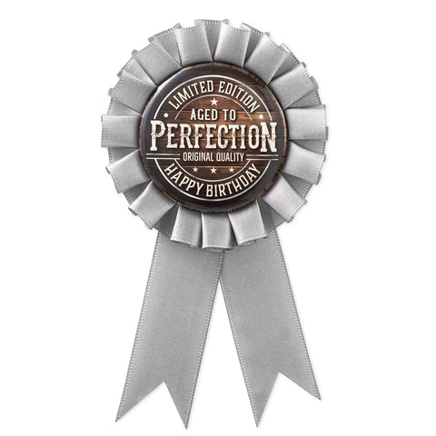 AGED TO PERFECTION AWARD RIBBON