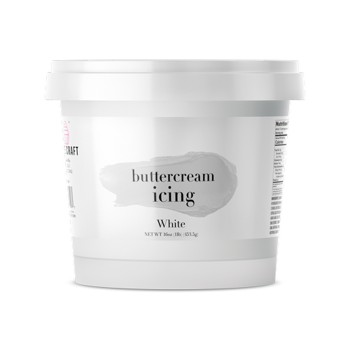 WHITE BUTTERCREAM ICING 16OZ