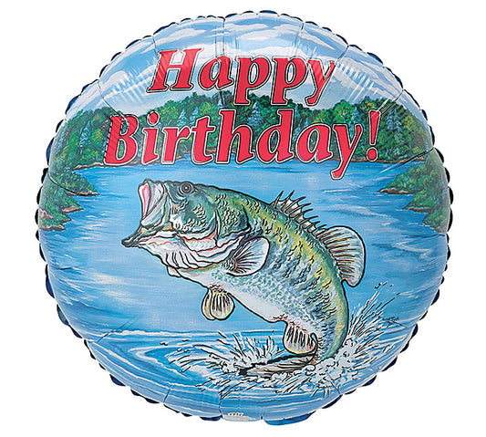 LARGE MOUTH BASS HBD 18" MYLAR