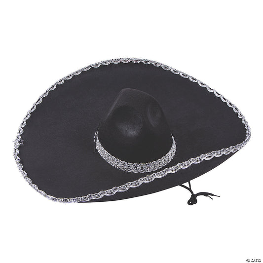 ADULT BLACK FELT MARIACHI SOMBR