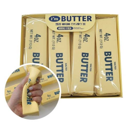 Butter Squishy Toy