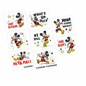 MICKEY MOUSE TATTOO SQUARES