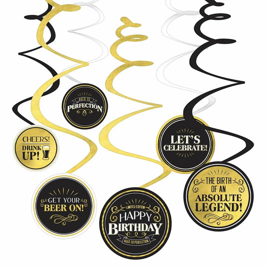 BETTER WITH AGE SPIRAL DECOR