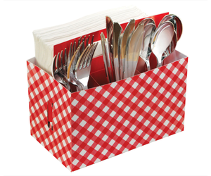 PICNIC PARTY CRDBD UTENSIL HOLD