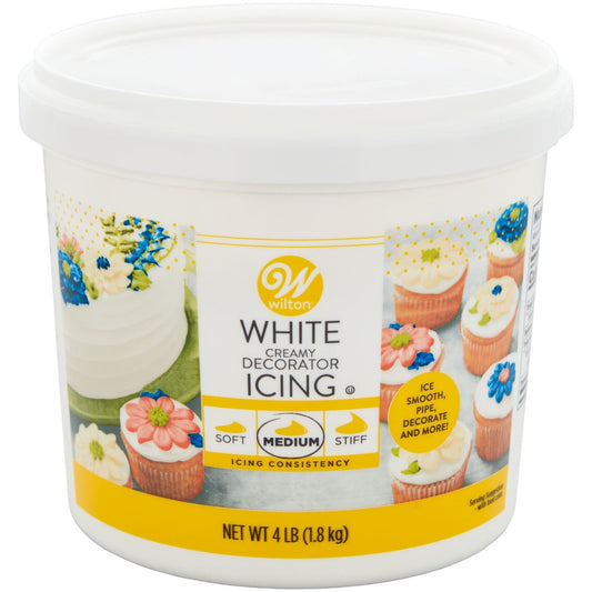 CREAMY WHITE DECORATOR FROSTING 4LB