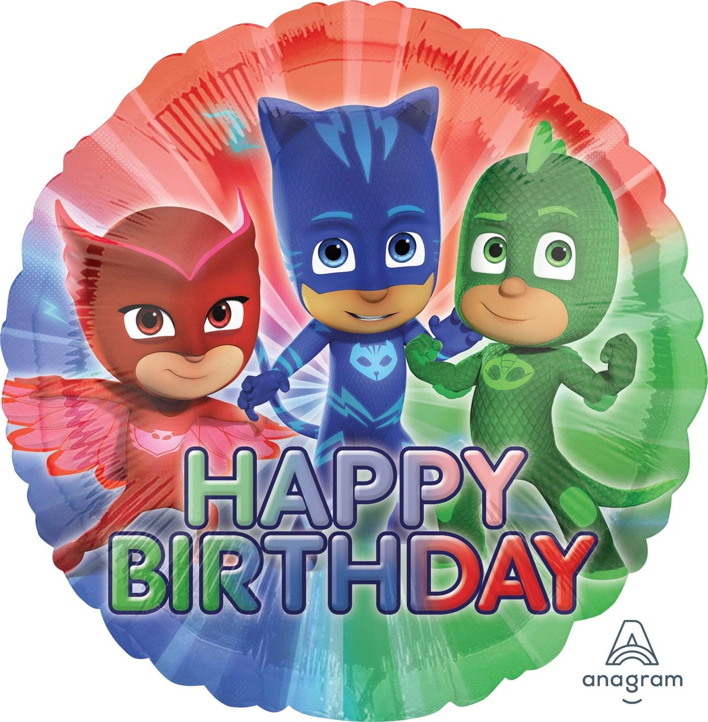 PJ MASKS HBD 18" MYLAR