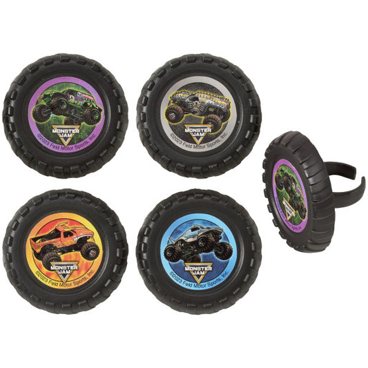 MONSTER JAM RINGS 12 CT