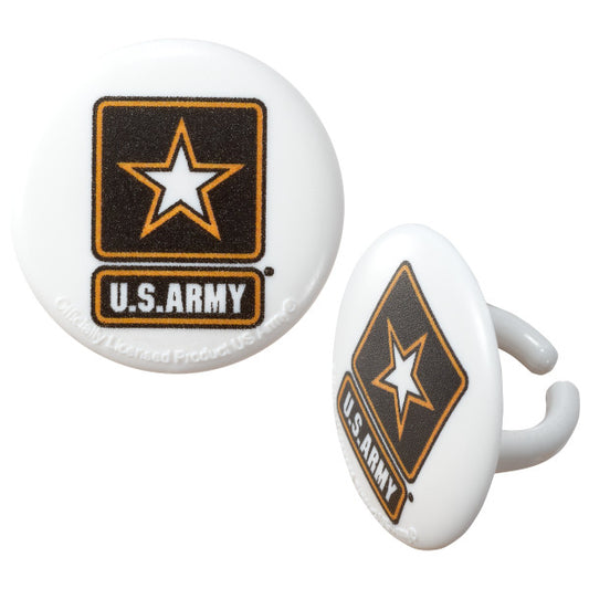 UNITED STATES ARMY RINGS 12CT