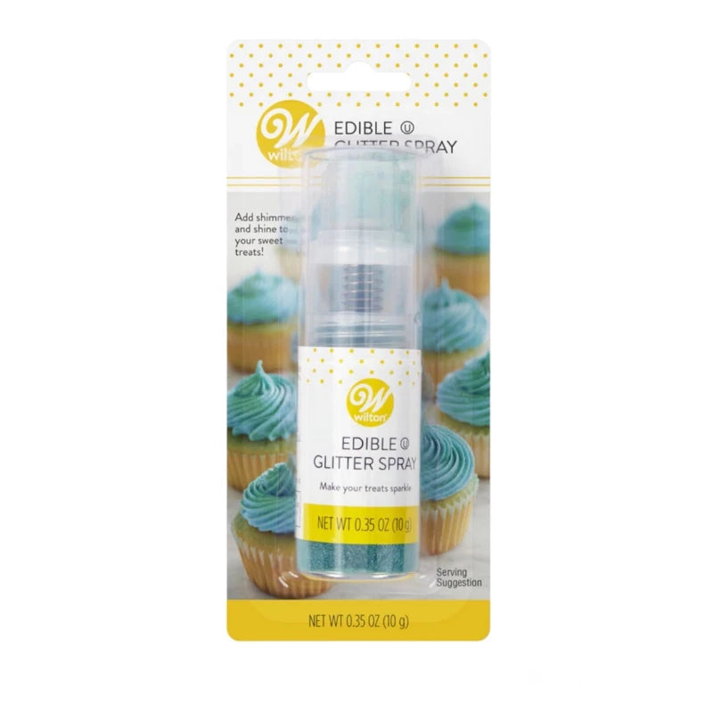 GREEN EDIBLE GLITTER SPRAY