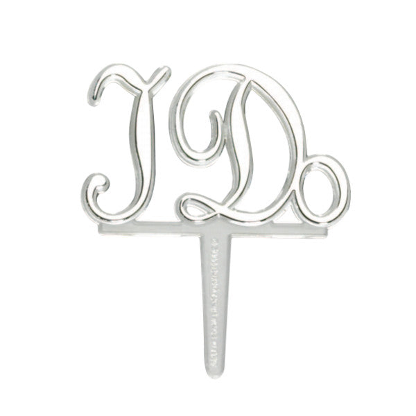 I DO SILVER DECOPICS 12CT