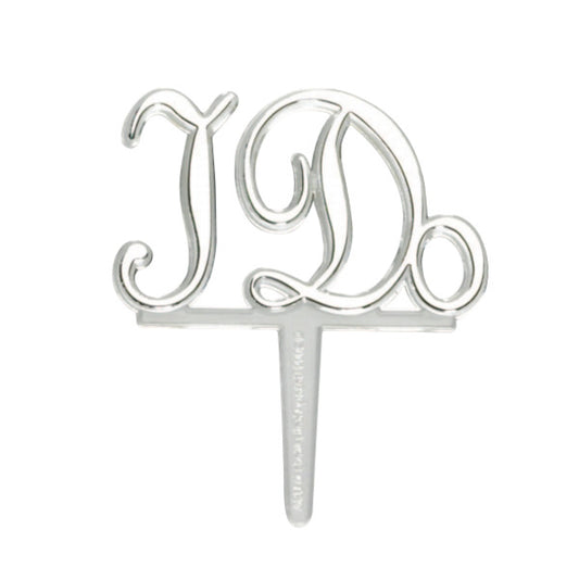 I DO SILVER DECOPICS 12CT