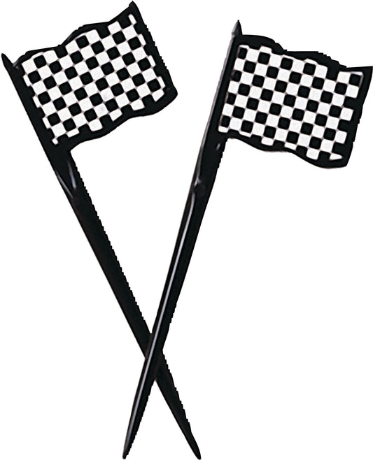 BLACK AND WHITE FLAG PICKS