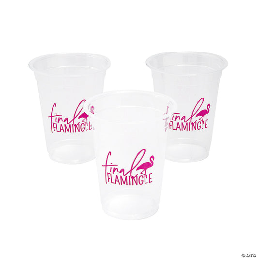 FINAL FLAMINGLE PL CUPS 50CT