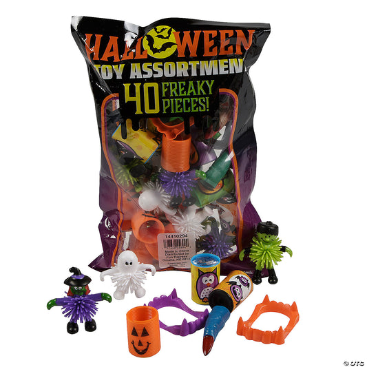 BULK HALLOWEEN NOVELTY ASST 40PC