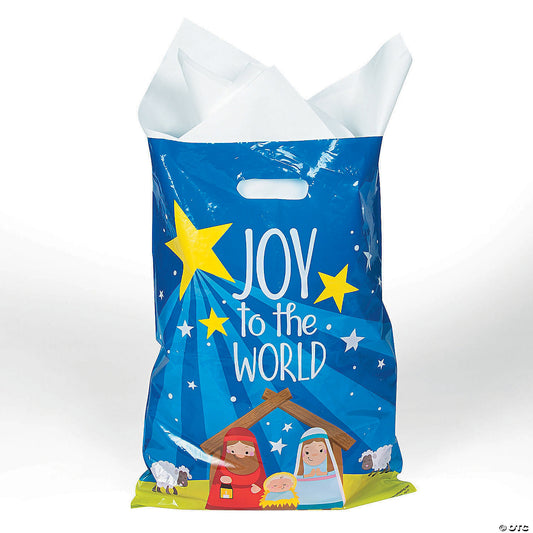 NATIVITY JOY LARGE GOODY BAG 50CT