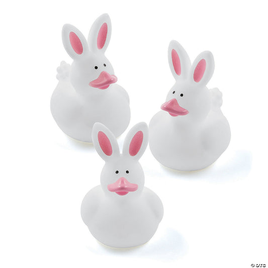 BUNNY RUBBER  DUCKS