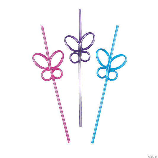 BUTTERFLY STRAWS