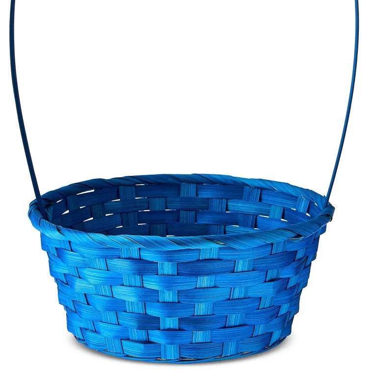 WOVEN EASTER BASKET - BLUE