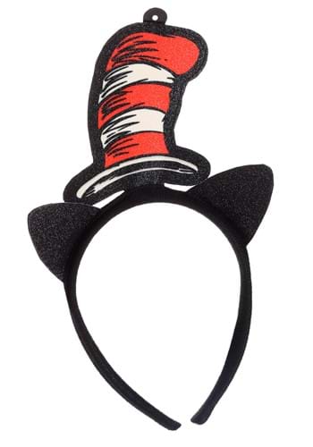 CAT IN THE HAT GLITTER HEADBAND