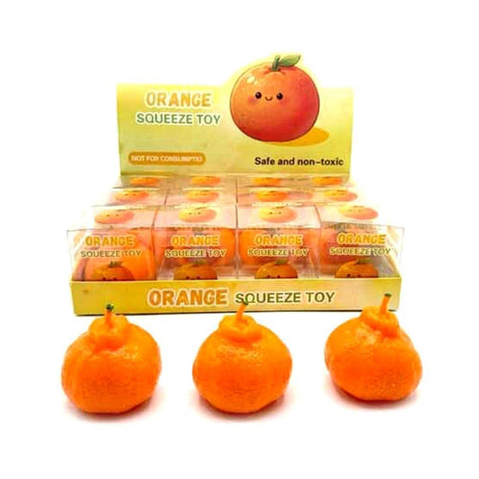 Crunchy Orange Fruit Shaped Squishy