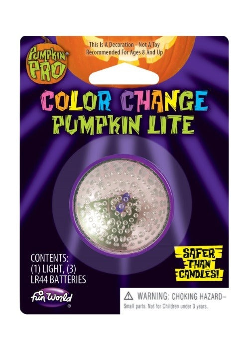 COLOR CHANGE PUMPKIN LIGHT