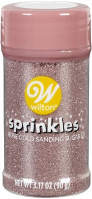ROSE GOLD SANDING SUGAR