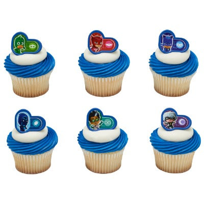 PJ MASKS RINGS 12CT