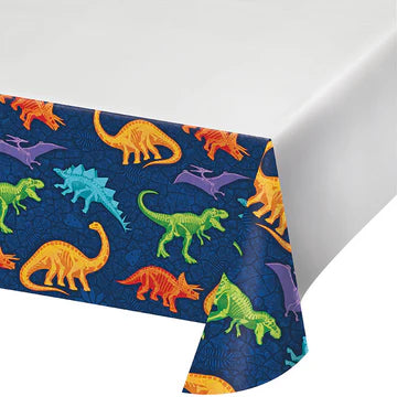 DINO DIG RECT PL TABLECOVER