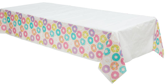 DONUT PARTY PAPER TABLECOVER