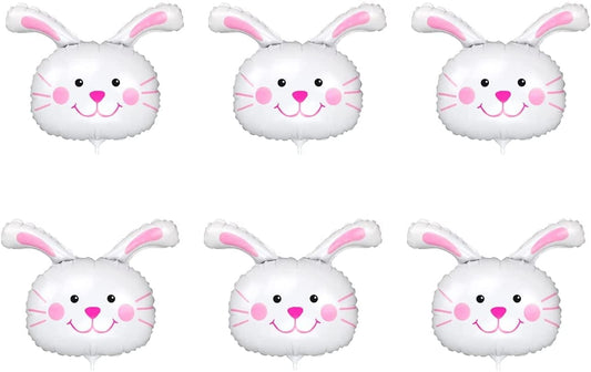 EASTER BUNNY HEAD MYLAR AIR FILL ONLY