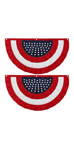 R/W/B STAR BUNTING 24X48" 1CT