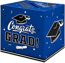 BLUE GRAD CARDHOLDER BOX