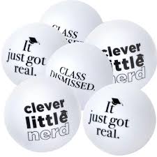 COLLEGE GRAD PONG BALLS